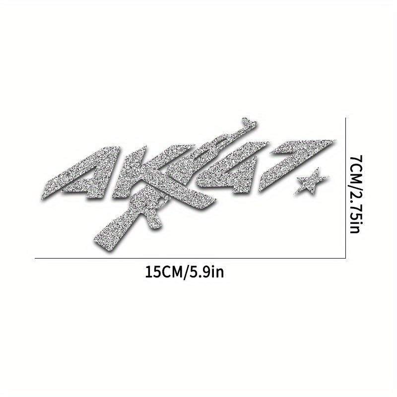 Imitation Diamond Glitter AK47 - Glitter Vinyl Roll review and price