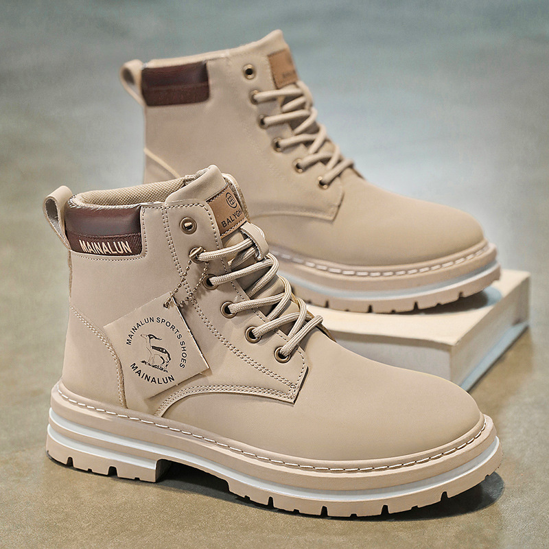 Classic Men High Top Boots Hig - Guipure Lace Panel review and price