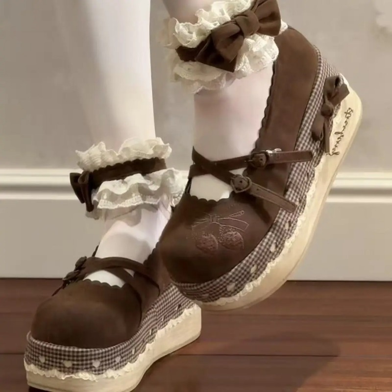 Lolita High Heels Height Incre - Embroidery Embellishments review and price