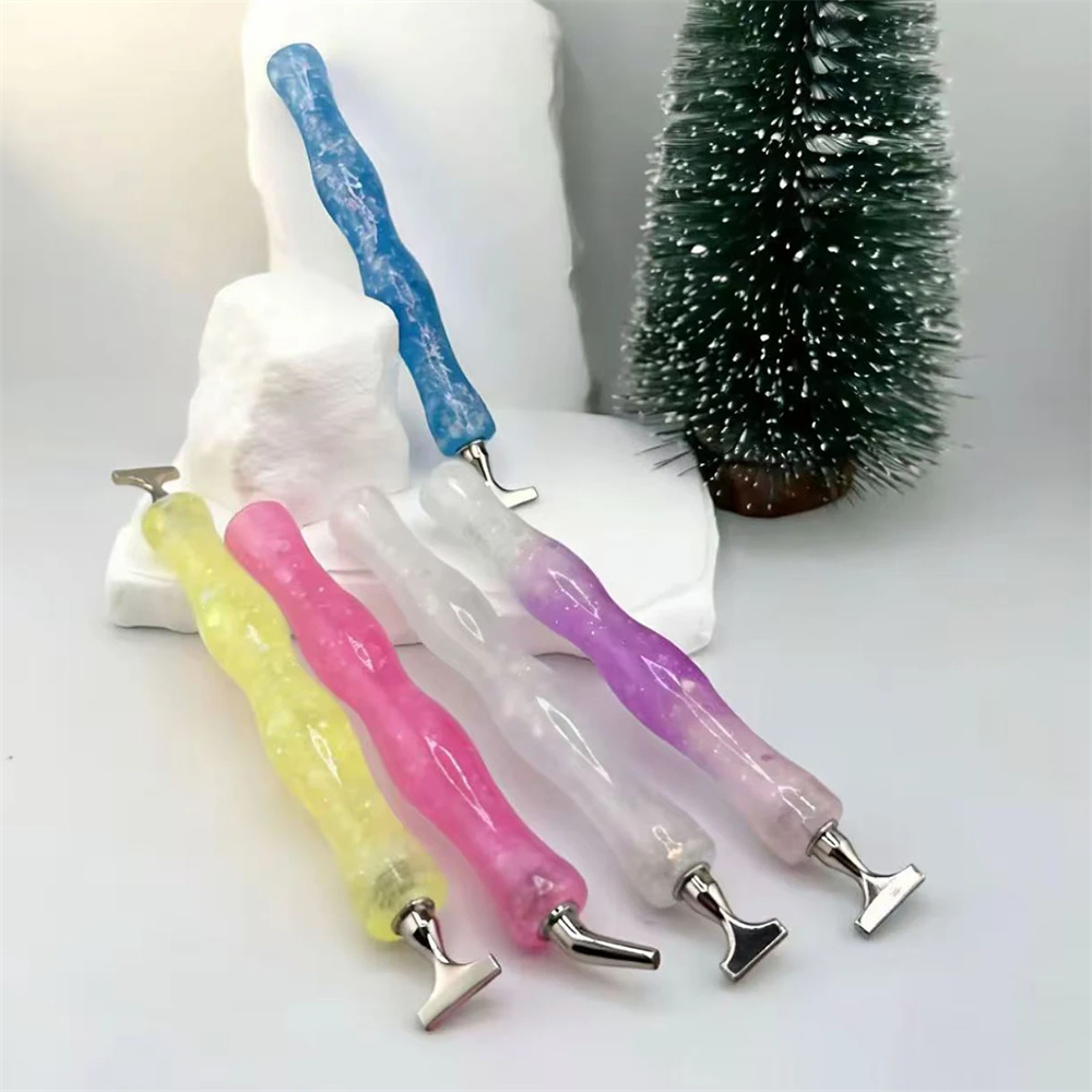 New Wavy  Resin Diamond Painti - Embroidery Embellishments review and price