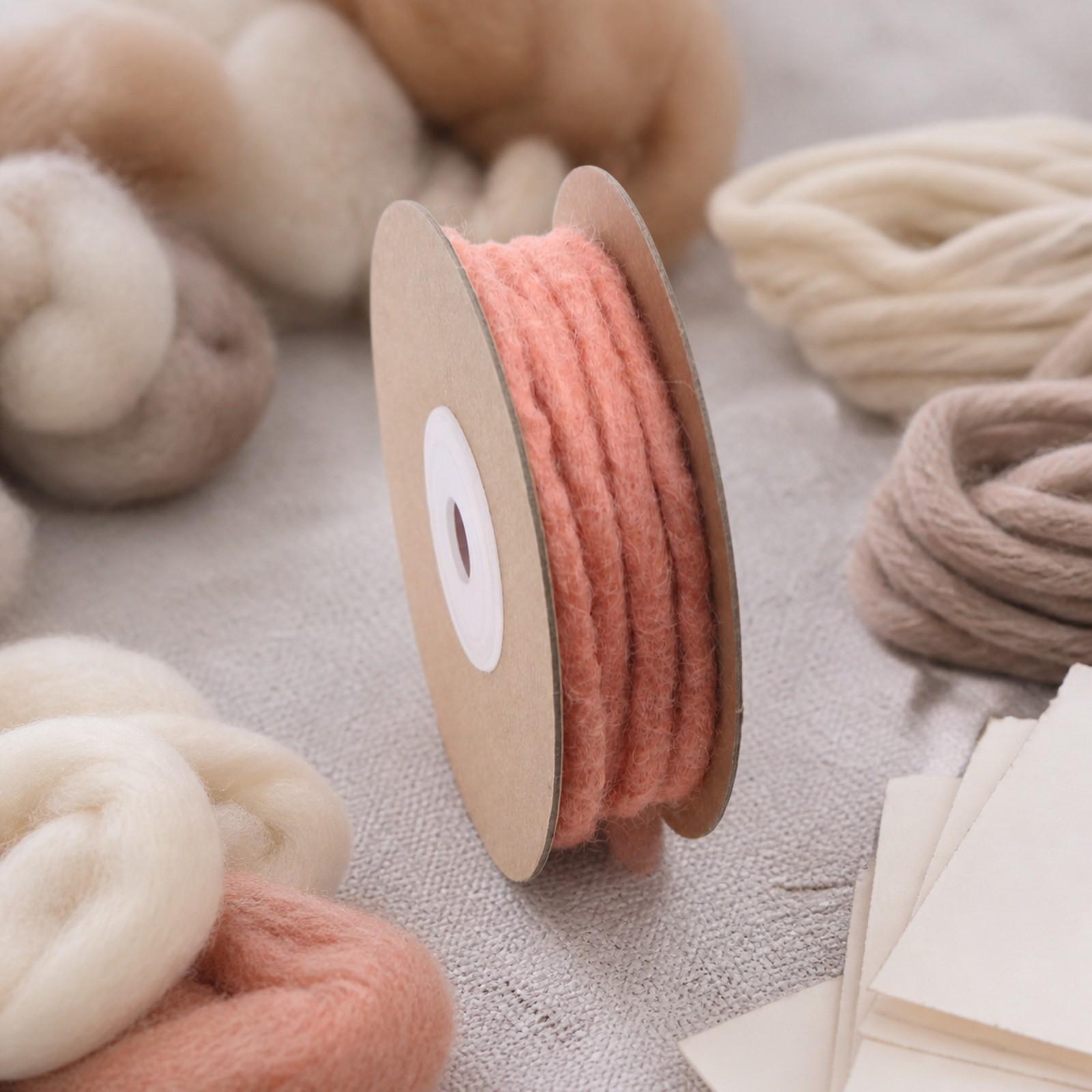 Pure Wool Felt Ribbon Round Co - Cord Trim Twisted review and price