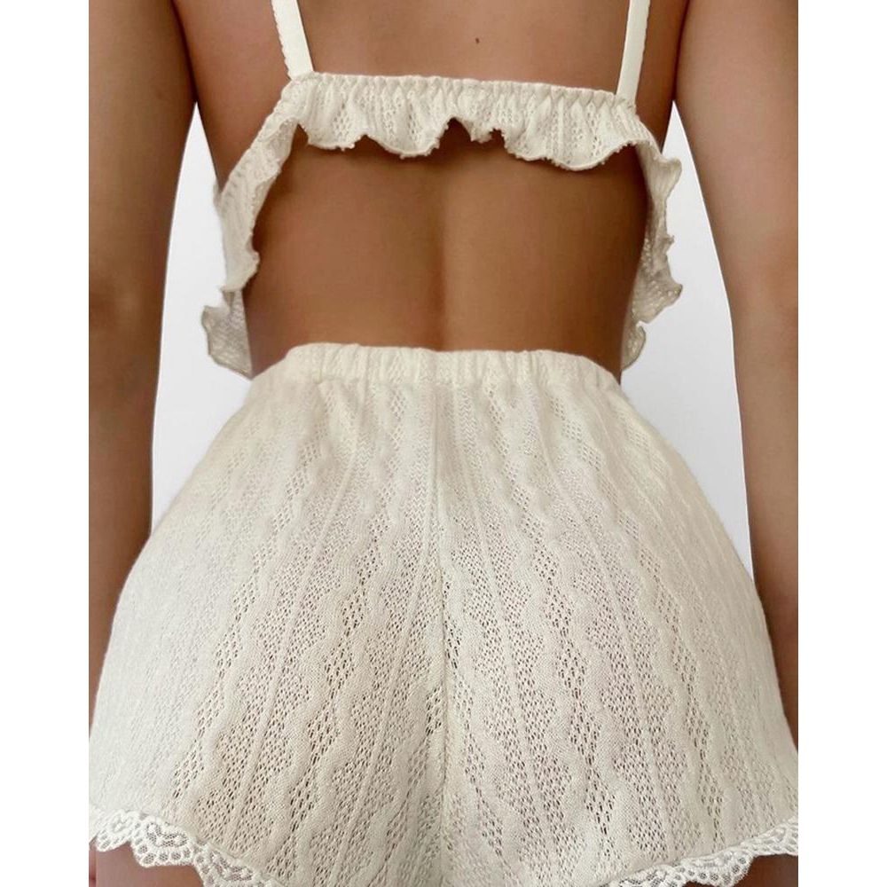 Lace Trim Ruffle Hem Cable Tex - Elastic Lace Trim review and price