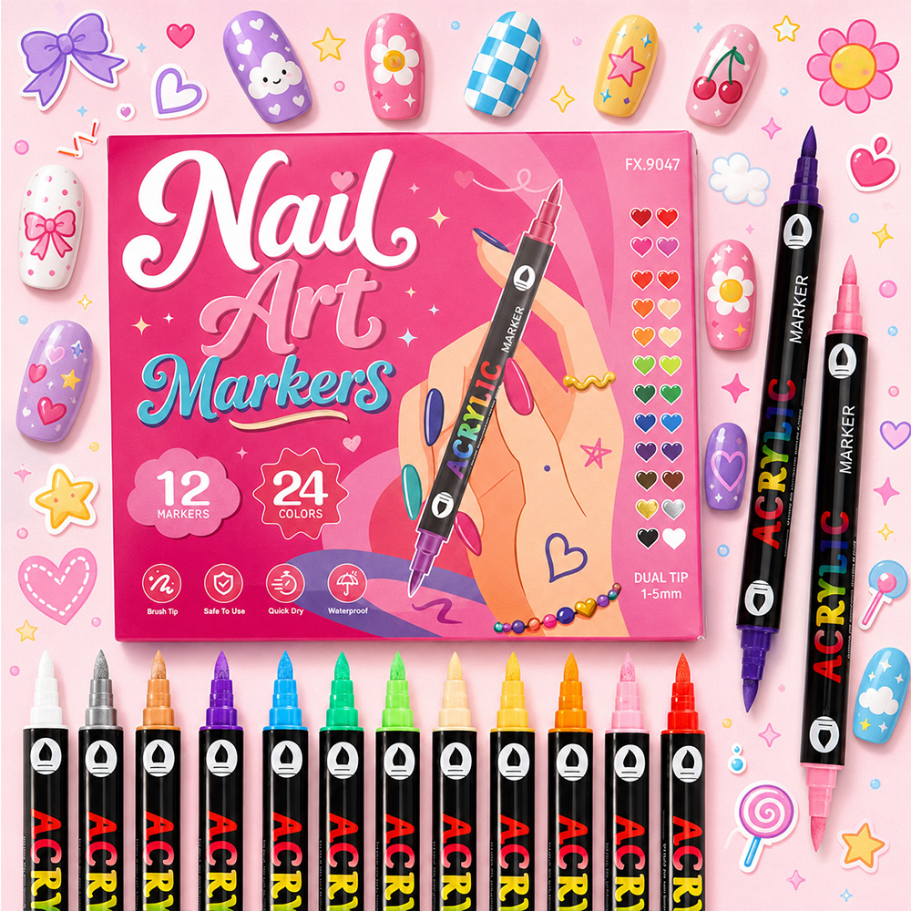 24 Colors Dual‑Tip Acrylic Pai - Copic Marker Sketch review and price