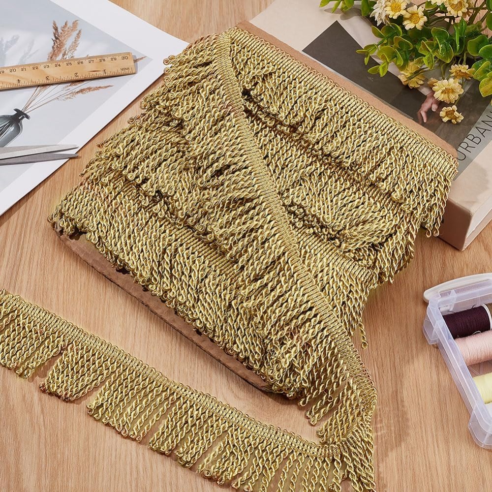 12 Yardsx2.2Inch Fringe Trim C - Tassel Fringe Trim review and price