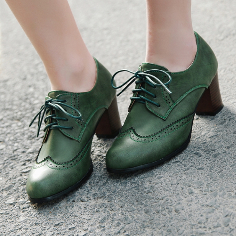 Vintage Women's High Heels Loa - Guipure Lace Panel review and price