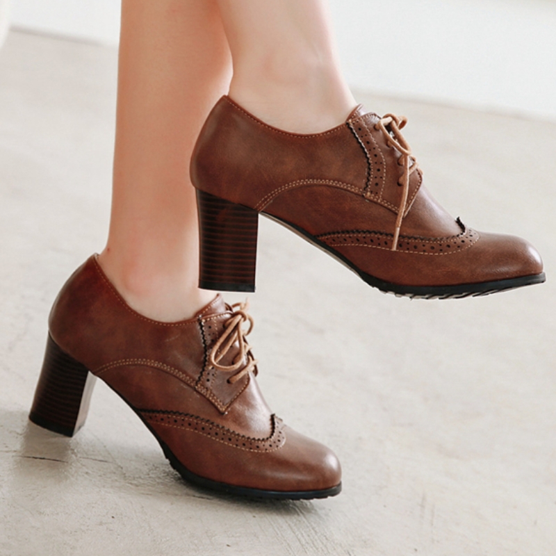 Vintage Women's High Heels Loa - Guipure Lace Panel review and price