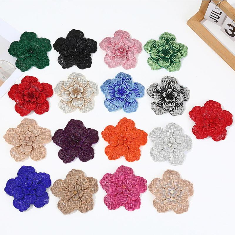 1pc Three-dimensional Camellia - Craft Embellishment review and price