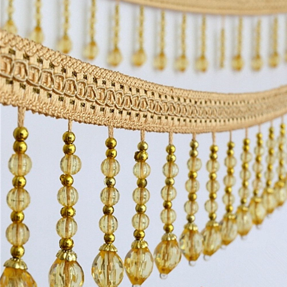 6yards Briaded Hanging Beads T - Fringe Ribbon Sewing review and price