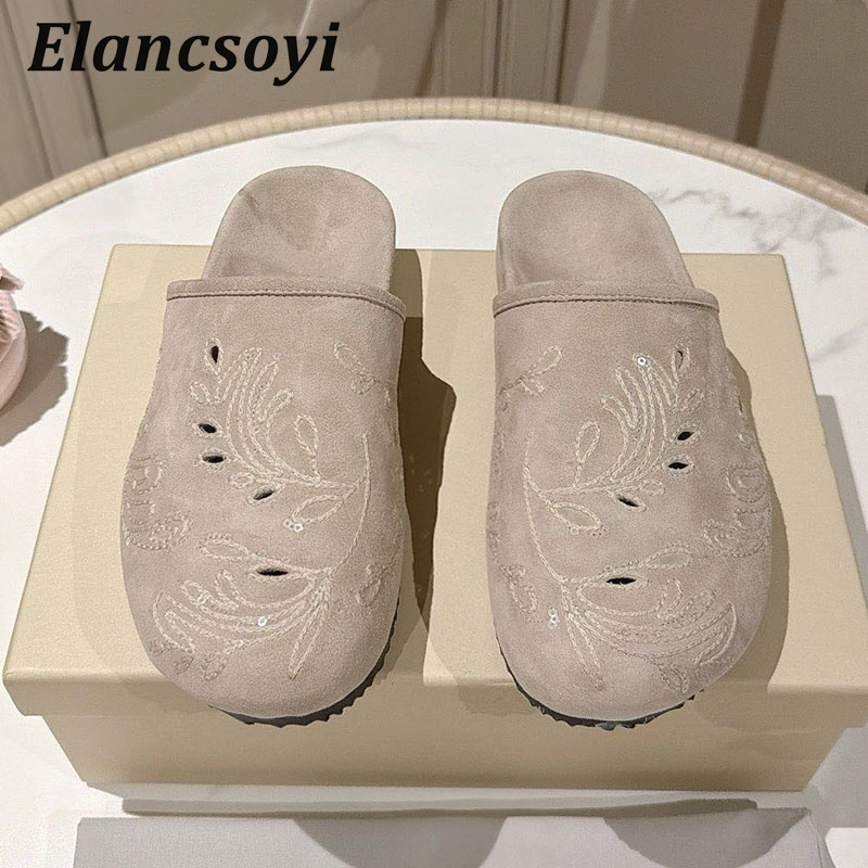 Lazy Mules Shoes Women's Embro - Embroidery Embellishments review and price
