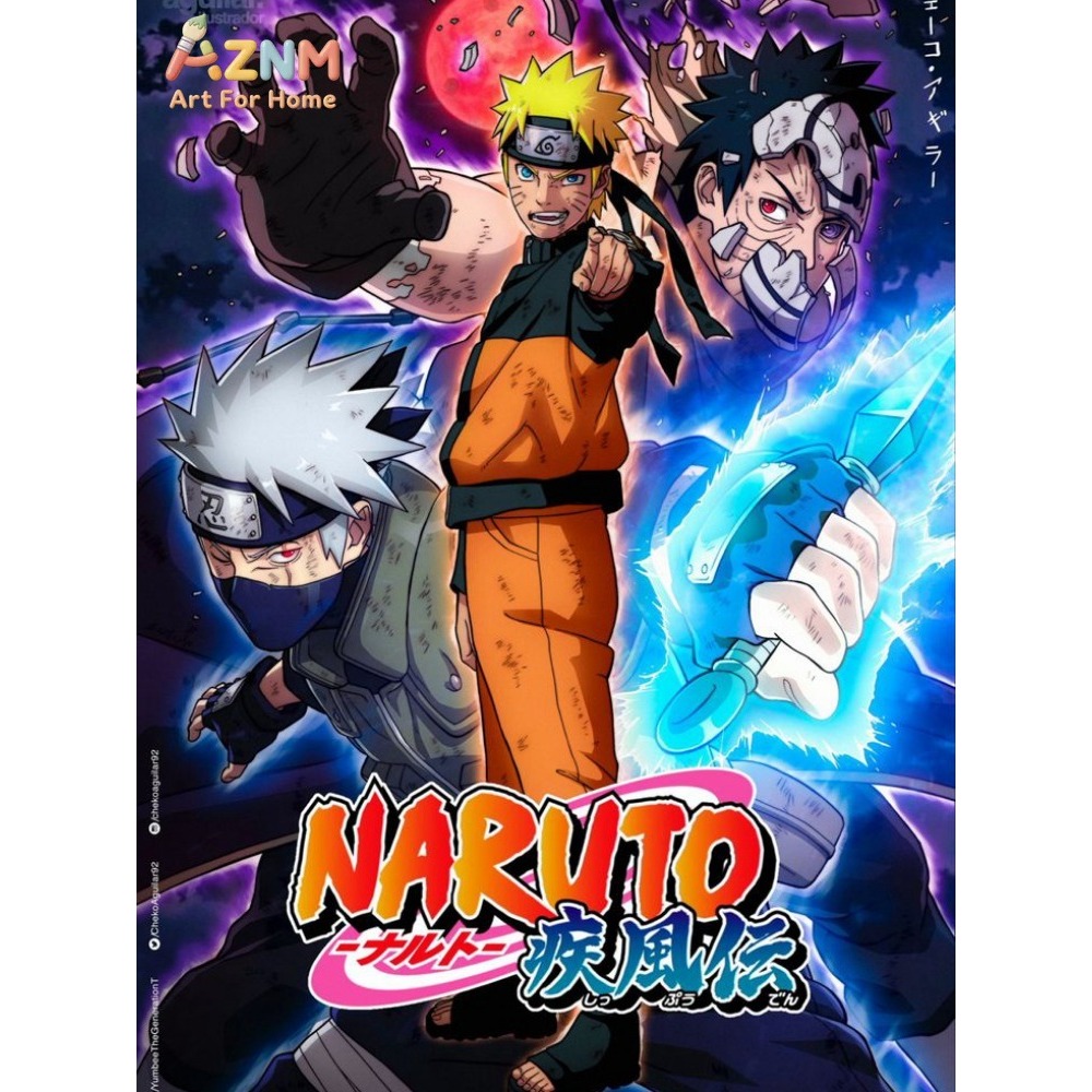 Frameless 1pc Naruto Class Sev - Embroidery Embellishments review and price
