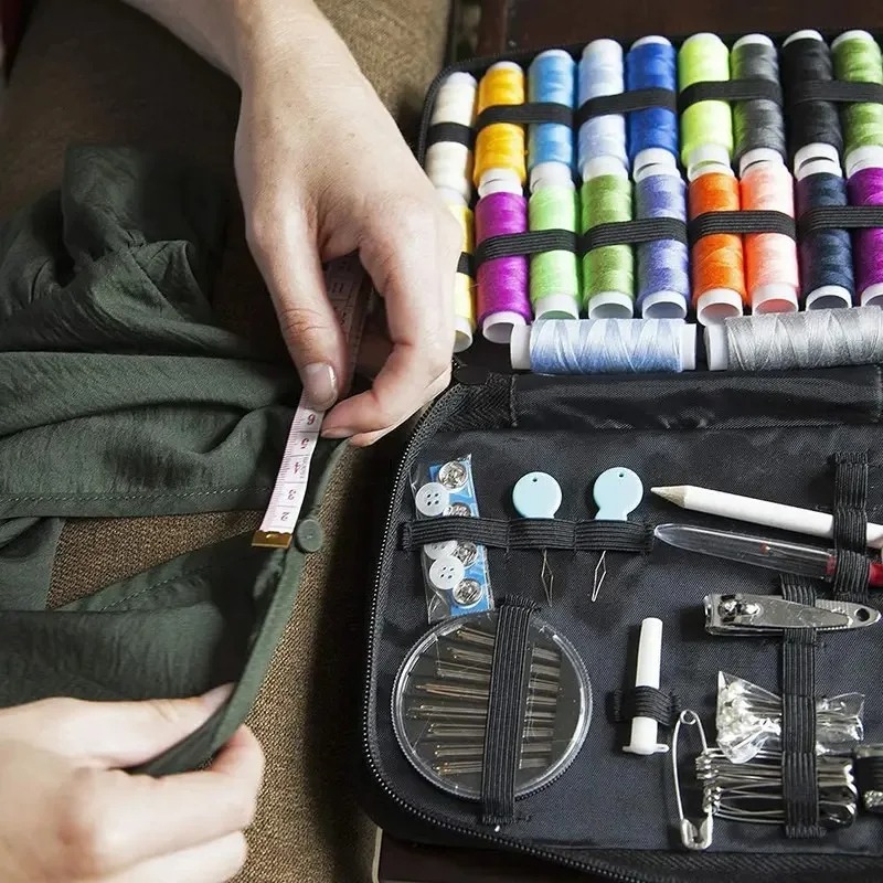 Sewing Kit Set With Portable B - Craft Embellishment Storage review and price