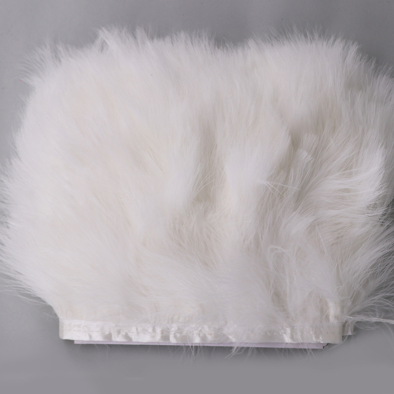 Black White Turkey Feathers Tr - Feather Trim Marabou review and price