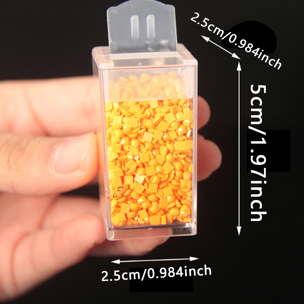 Square Plastic Diamond Paintin - Embroidery Embellishments review and price