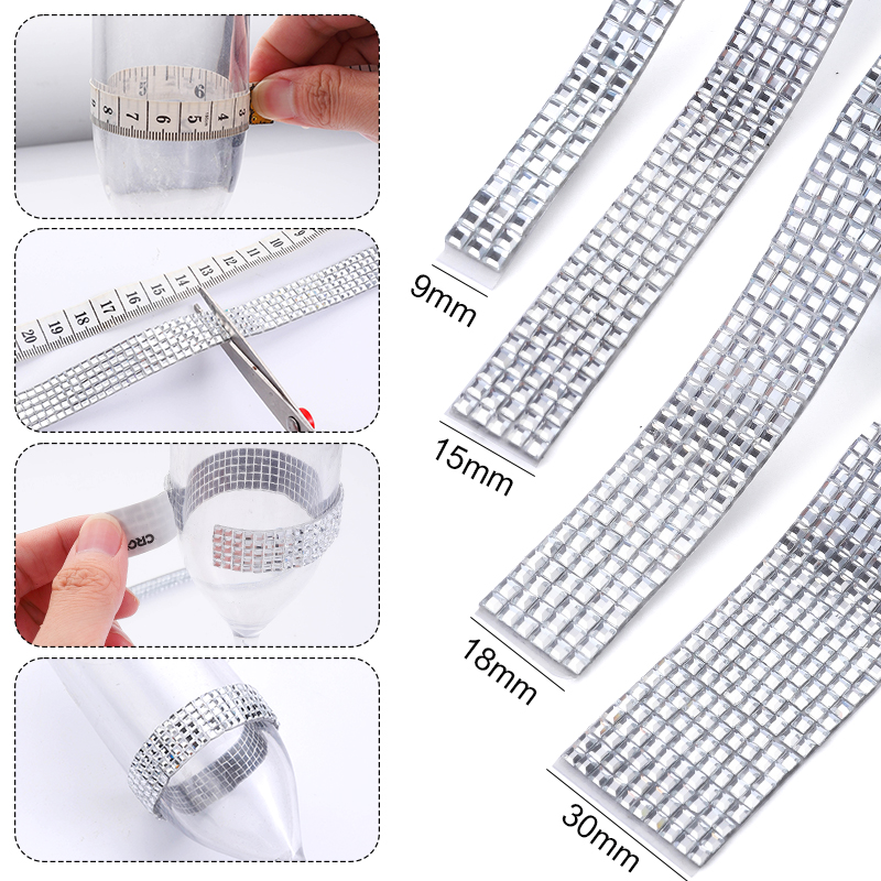 Self Adhesive Crystal Glass Sq - Hotfix Rhinestone Sheet review and price