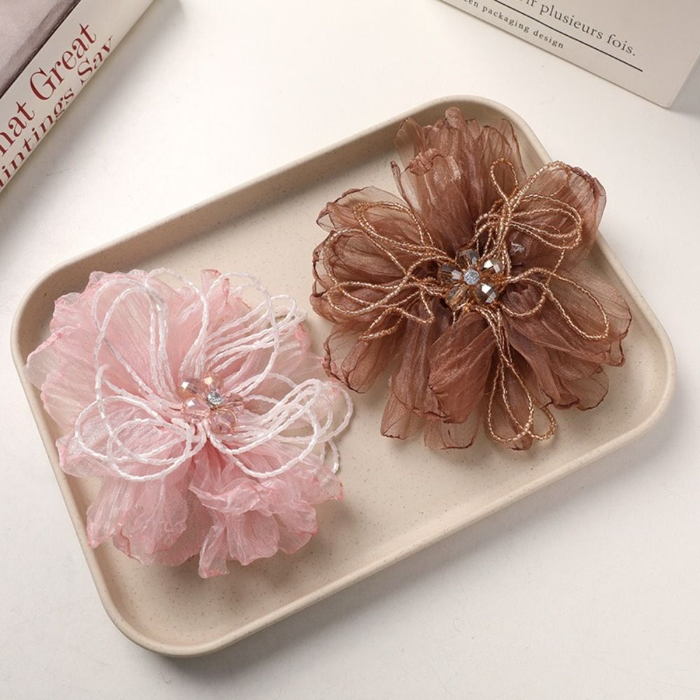 Organza Fabric Flower Patch Be - Applique Patch Flower review and price