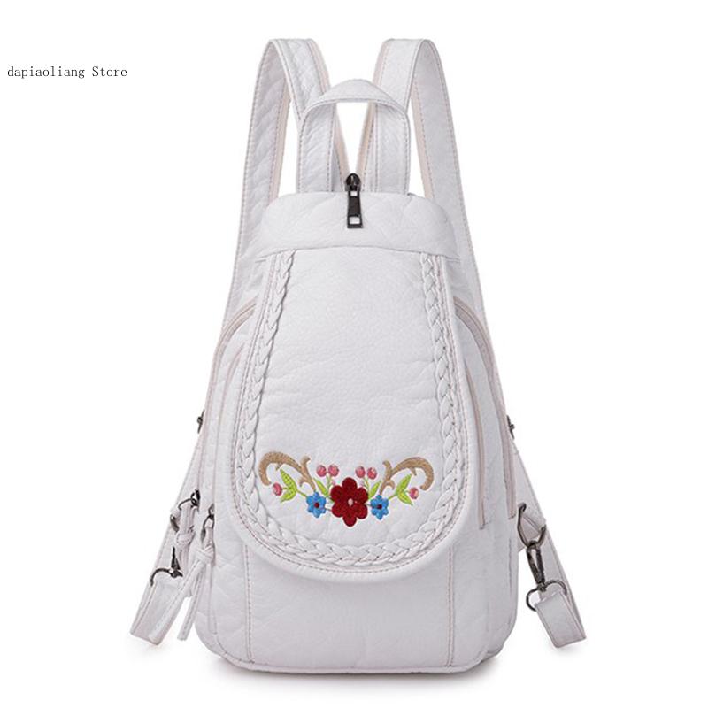 Women Small Chest Bags Fashion - Applique Patch Flower review and price