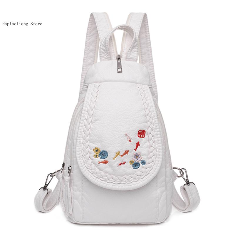 Women Small Chest Bags Fashion - Applique Patch Flower review and price